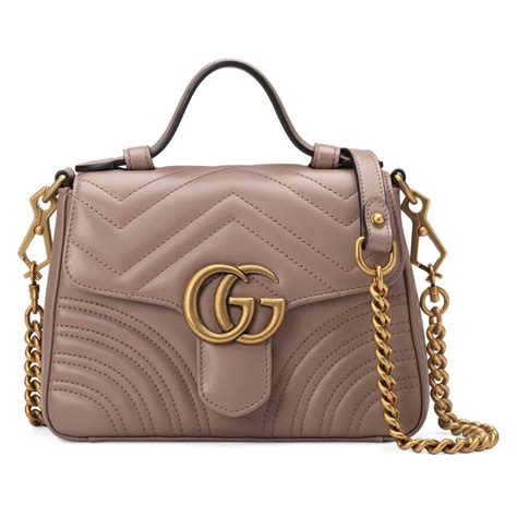 gucci marmont top handle mini|gucci gg marmont shoulder bag.